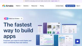 Website screenshot for Airtable