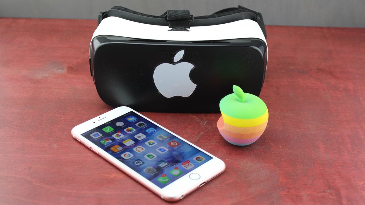 Apple AR/VR headset mock up