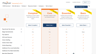 Paycor pricing