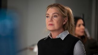 Ellen Pompeo as Meredith Grey in a scene from Grey's Anatomy season 21 2024