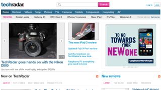 TechRadar redesign