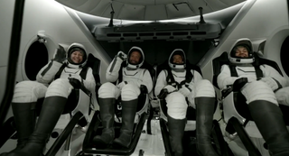 The Polaris Dawn crew is Jubliant after the Dragon capsule hatch is opened