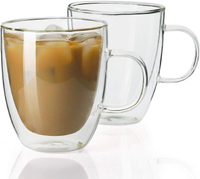 Sweese store Double Wall Glass Coffee Mugs