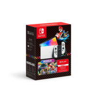 Nintendo Switch OLED Mario Kart 8 Deluxe Bundle