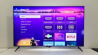 Roku Plus Series 4K QLED TV menu