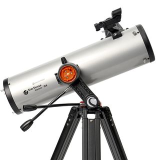 Celestron StarSense Explorer DX 130AZ on a white background