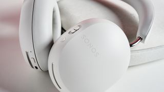 Sonos Ace headphones logo on the earcup