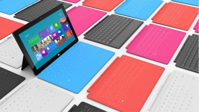 Microsoft Surface Q1 2013 total shipments