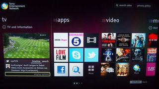 Google TV screenshot