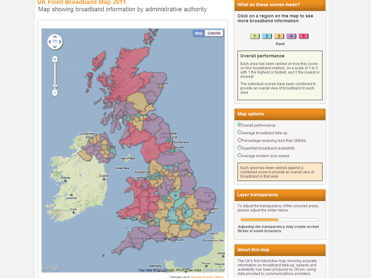 The state of the UK&#039;s broadband