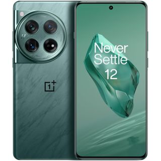 OnePlus 12 en color verde por delante y por detrás