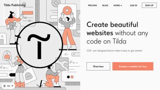 Website screenshot for Tilda.