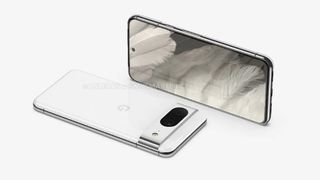 Een onofficiële render van de Google Pixel 8