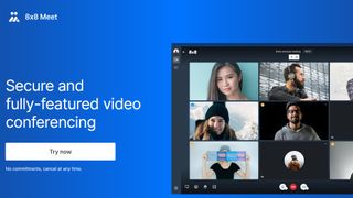 Bästa gratisprogrammen för videokonferenser - 8x8 Meet