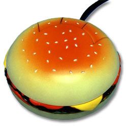 The Hamburger Mouse And USB Warmer