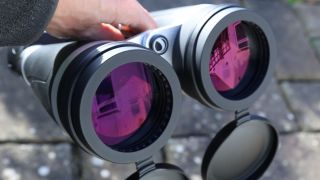 Celestron skymaster pro 20x80 binoculars close-up