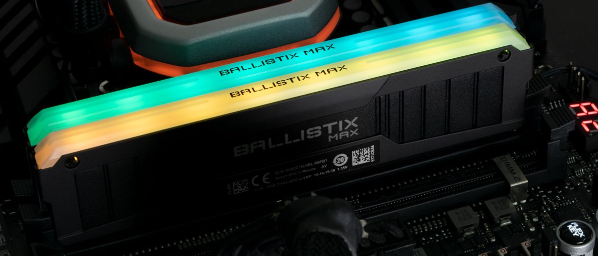 Crucial Ballistix Max RGB DDR4-4000 C18