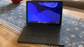 Lenovo IdeaPad Duet Chromebook on a table