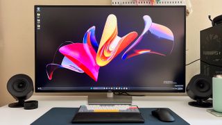 Dell UltraSharp U4323QE on the author's desk