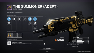 Image of the Summoner auto rifle