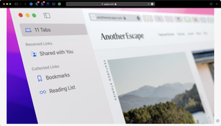 Safari in macOS 12