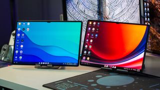 Samsung Galaxy Tab S9 Ultra vs. Galaxy Tab S8 Ultra displays