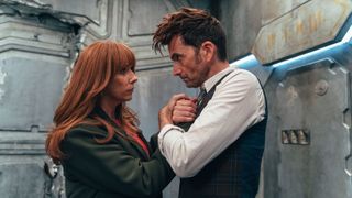 Catherine Tate as Donna Noble and David Tennant as The Doctor in Doctor Who: Wild Blue Yonder