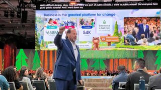 Mark Benioff på Dreamforce 2023