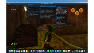 Ocarina of Time on a MacBook Pro