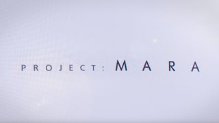 Project: Mara logo on a faint blue background