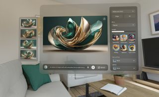 Adobe Firefly Apple Vision Pro app