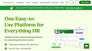 BambooHR website screenshot