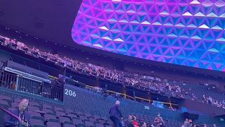 The crowd at the Sphere ahead of Antonio Neri's HPE Discover 2024 keynote speech