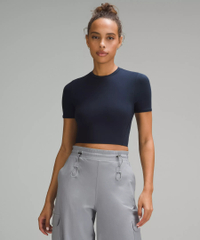 Lululemon Wondermost Ultra-Soft Nulu Cropped T-Shirt: was $58 now from $29 @ Lululemon