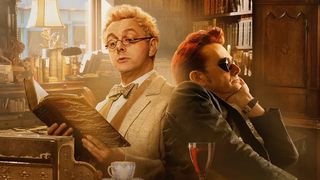 David Tennant y Michael Sheen en una imagen promocional de Good Omens