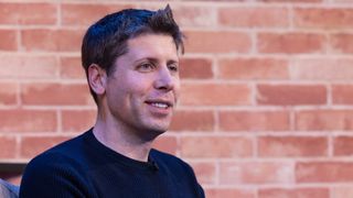 OpenAI CEO Sam Altman pictured during an interview at Bloomberg House on the opening day of the World Economic Forum (WEF) in Davos, Switzerland, on Tuesday, Jan. 16, 2024