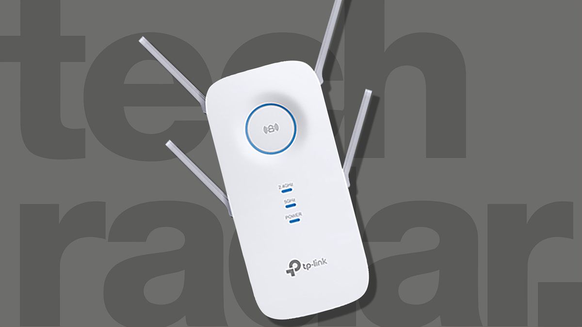 Best Wi-Fi extenders against a gray TechRadar background