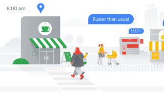 New Google Maps cartoon showing new features