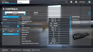 Flight Simulator 2020 Keyboard Controls