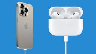 How to charge your AirPods using an iPhone 15