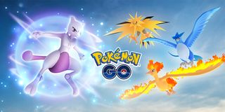 Pokemon Go Mewtwo Articuno Zapdos Moltres