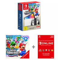 Nintendo Switch OLED Super Mario Bros. Wonder Bundle