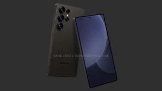 Render of the Samsung Galaxy Ultra S25 by OnLeaks