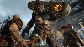 screenshot from God of War