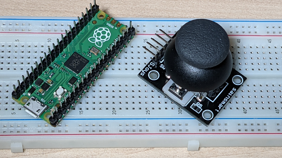 Joystick to Raspberry Pi Pico