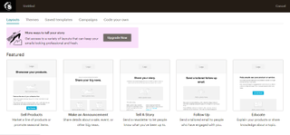 MailChimp email templates