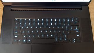 Razer Blade 17 keyboard