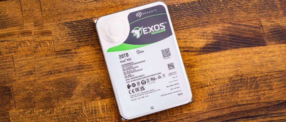 Seagate Exos X20 20TB