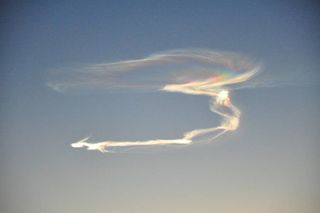 Rocket Contrail over New Mexico