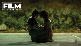 Kristen Stewart as Lou and Katy O'Brian as Jackie in Love Lies Bleeding